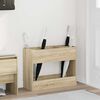 vidaXL F&ouml;rvaringskrok & St&auml;ll med lagring Sonoma-ek 65 x 24 x 50 cm