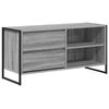 vidaXL TV-sk&aring;p 100 x 36 x 49,5 cm Gr&aring; Sonoma Konstruerat tr&auml;