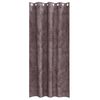 vidaXL Sammetsgardiner med gardiner 2 pcs Brun 245 x 140 cm Sammet