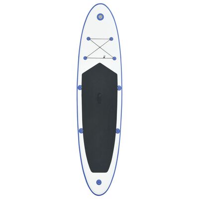 vidaXL SUP surfingbräda uppblåsbar blå och vit