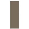 vidaXL M&ouml;rkl&auml;ggningsgardin kaffe 50x130 cm tyg bredd 45,7 cm polyester