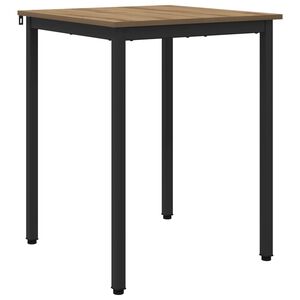 vidaXL Matbord 60 x 60 x 75 cm Konstruerat tr&auml; Artisan-ek Fyrkantig