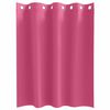 vidaXL M&ouml;rkl&auml;ggningsgardiner med Ringar 2 pcs Klart Pink 140 x 140 cm