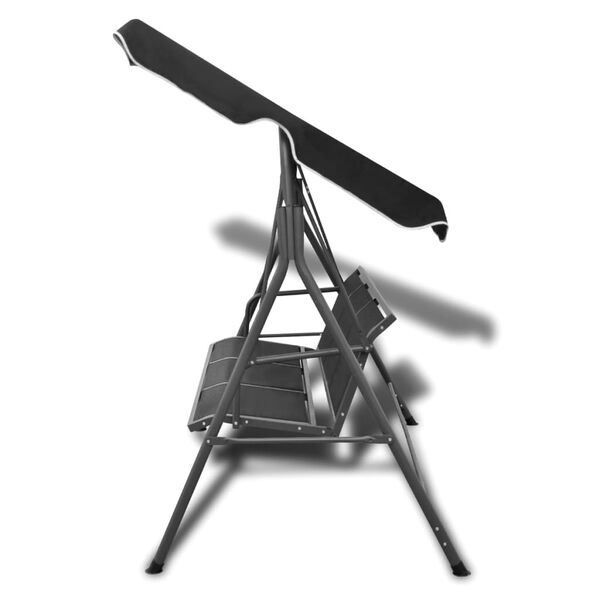 vidaXL Hammock med tak svart