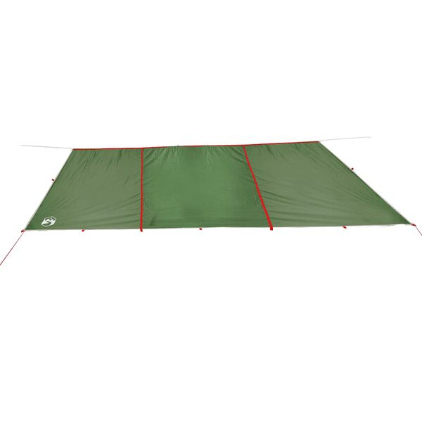 vidaXL Tarp grön 420x440 cm vattentät