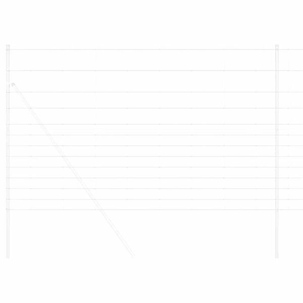 vidaXL St&auml;ngsel f&ouml;r &aring;ker / &auml;ng Silver 50 x 1,5 m Galvaniserat st&aring;l