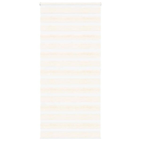 vidaXL Rullgardin zebra 105x200 cm tyg bredd 100,9 cm polyester
