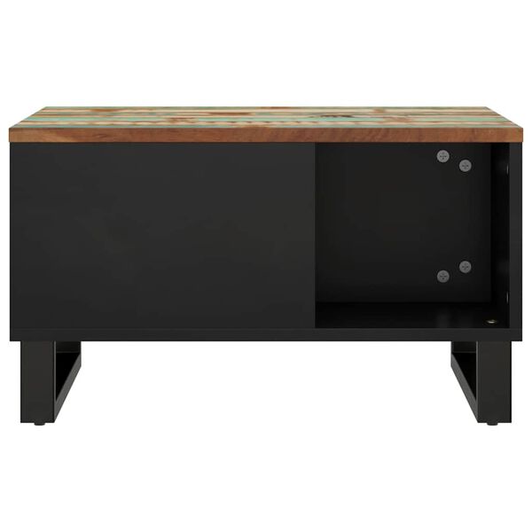 vidaXL Soffbord 60x50x35 cm massivt &aring;tervunnet tr&auml;