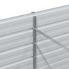 vidaXL Odlingsl&aring;da upph&ouml;jd galvaniserat st&aring;l 320x80x77 cm silver