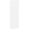 vidaXL Klädskåp ALTA vit 90x55x170 cm massiv furu