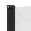 vidaXL Inf&auml;llbar sidomarkis vit 200x600 cm