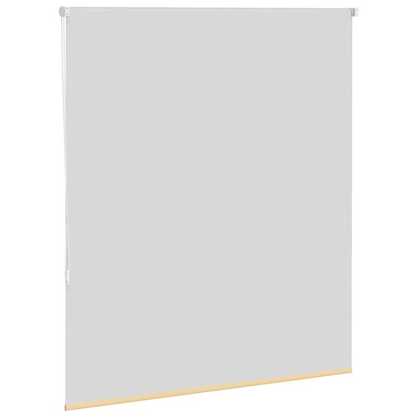 vidaXL Rullgardin m&ouml;rkl&auml;ggningsbeige 125x175 cm tyg bredd 121,6 cm