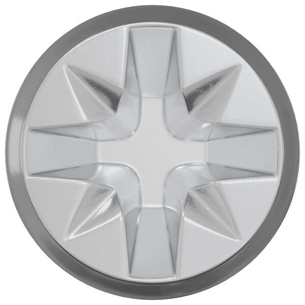 vidaXL Kammare l&aring;sskruf 4000 pcs Silver och svart Metall