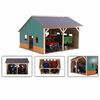Kids Globe Traktorgarage 1:16 tr&auml; 610338