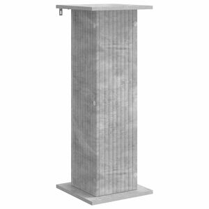vidaXL V&auml;xtst&auml;ll Betonggr&aring; 30,5 x 30 x 80,5 cm Konstruerat tr&auml;