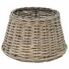 vidaXL Lampsk&auml;rm korg 38x23 cm naturlig