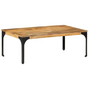 vidaXL Soffbord 100x55x35 cm massivt mangotr&auml;