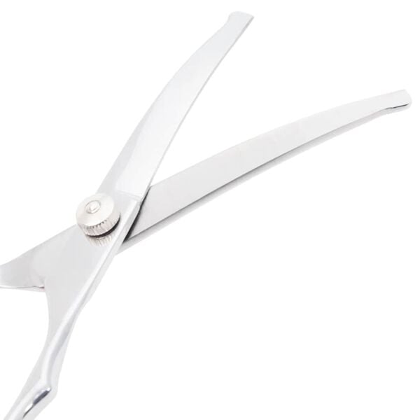 vidaXL Saxset för hundtrimning 4 delar i rostfritt stål