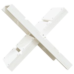 vidaXL Vedst&auml;ll Vit 47x39,5x48 cm massiv furu