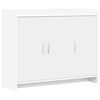 vidaXL Sideboard Vit 98,5 x 33 x 80 cm Konstruerat tr&auml;