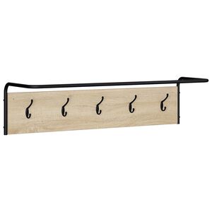 vidaXL Kl&auml;dh&auml;ngare Sonoma-ek 100 x 30 x 25 cm Konstruerat tr&auml;