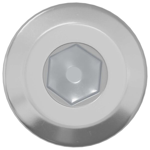 vidaXL Huvudl&aring;s Skruv 12 pcs Silver M6 x 35 mm St&aring;l