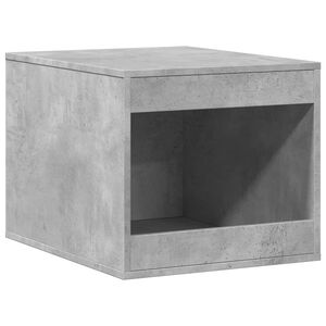 vidaXL Sk&aring;p f&ouml;r kattl&aring;da betonggr&aring; 47x59x42 cm konstruerat tr&auml;