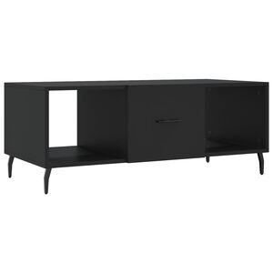 vidaXL Soffbord svart 102x50x40 cm konstruerat tr&auml;