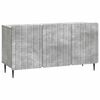 vidaXL TV-sk&aring;p Betonggr&aring; 99 x 34,5 x 52 cm Konstruerat tr&auml;