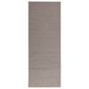 vidaXL Omr&aring;desmattor LUGO Kr&auml;m och Taupe 200 x 80 cm Polyester