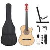vidaXL Akustisk gitarr 12 delar med 6 str&auml;ngar western 38"