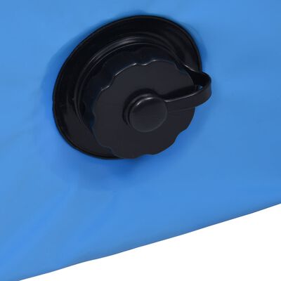 vidaXL Hopfällbar hundpool blå 80x20 cm PVC