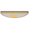 vidaXL Trappmattor 30 st 56x17x3 cm ljusbruna halvrunda