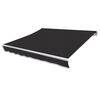 vidaXL Manuell Markis 3 x 2,5 m Antracit 100% Polyester