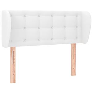 vidaXL S&auml;nggavel med kanter rosa 83x23x78/88 cm konstl&auml;der