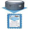 Bestway Skydd f&ouml;r poolgolv 8 st bl&aring; 58220