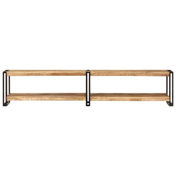 vidaXL Tv-b&auml;nk 200x30x40 cm massivt mangotr&auml;