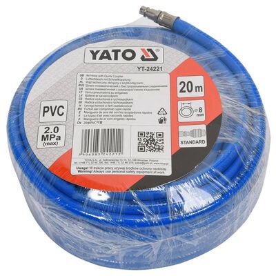 YATO Luftslang 20 m PVC YT-24221