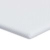 vidaXL Memory foam madrass toppers 80 x 200 cm Thick Mjuk Vit
