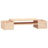 vidaXL Sk&auml;rmst&auml;ll 70x27,5x15 cm massiv furu