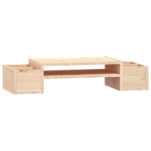 vidaXL Sk&auml;rmst&auml;ll 70x27,5x15 cm massiv furu