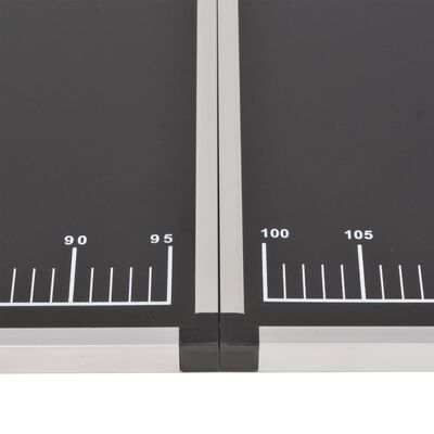 vidaXL Hopfällbart tapetbord MDF och aluminium 200x60x78 cm