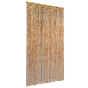 vidaXL D&ouml;rrdraperi i bambu 100x220 cm