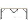 vidaXL Konsolbord Artisan Ek 180 x 30 x 75 cm Konstruerat tr&auml;