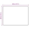 vidaXL Mattl&ouml;pare MARSA Kr&auml;m 400 &times; 300 cm Polyester och PVC