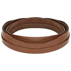vidaXL L&auml;derrem Brun 500 x 1 cm L&auml;der