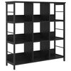 vidaXL Hyllsystem 9 niv&aring;er 102 x 32 x 104,5 cm Konstruerat tr&auml;