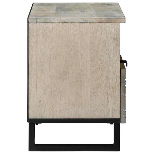 vidaXL TV Enheter med l&aring;da Vit 80 x 33 x 46 cm Konstruerat tr&auml;