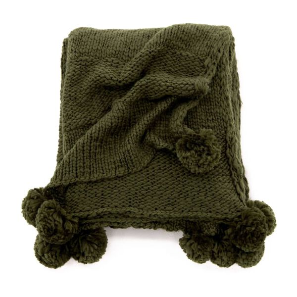 Venture Home Filt Anny 170x130 cm akryl mossgr&ouml;n