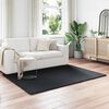vidaXL Fusk-kaninp&auml;lsmatta Olite Svart 160 x 230 cm Polyester